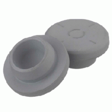 Rubber Stoppers, Butyl, Concave, 20 mm, 1,000 Pcs