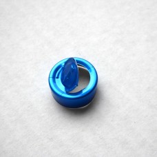 Aluminum caps, 20 mm, blue